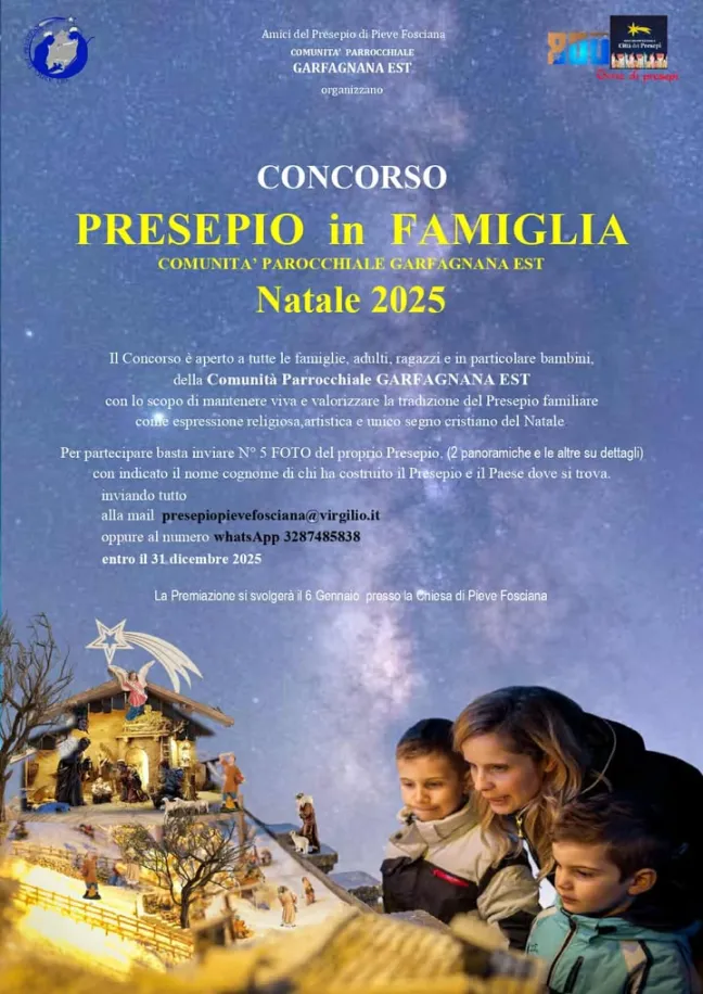 Scopri di più sull'articolo Concorso Presepio in famiglia