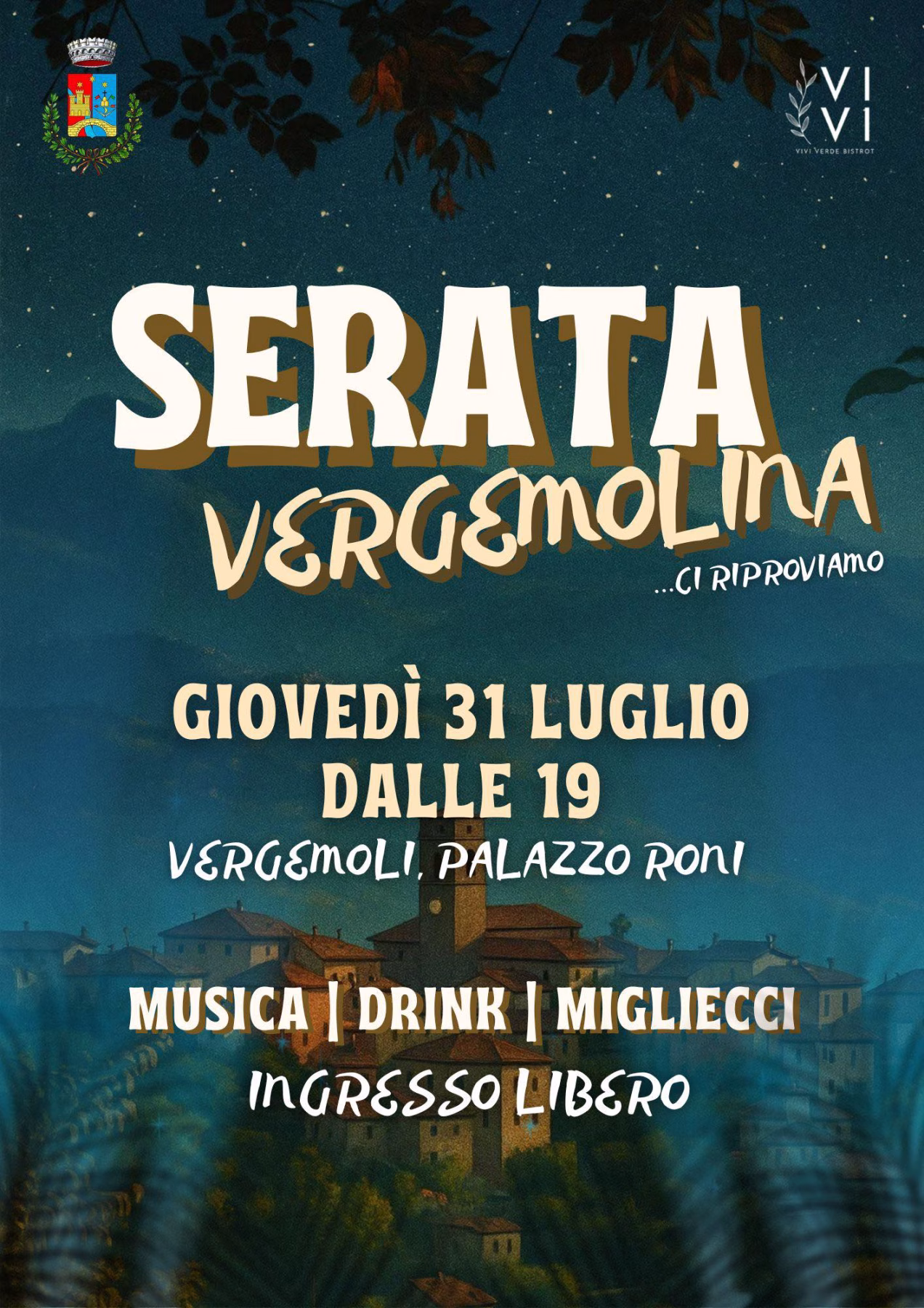 Scopri di più sull'articolo Serata Vergemolina